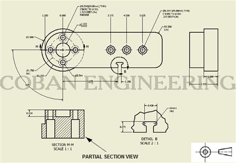 Technical Drawings Viewsdetail Viewbroken Out Section Viewdetail