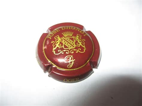 Capsule De Champagne Dhondt Jos N Bordeaux Et Or Gros Cusson Eur