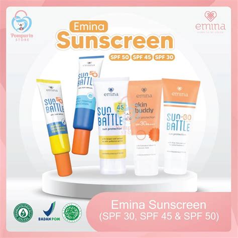 Jual Emina Sun Battle Spf Ml Sun Protection Sun Battle Spf