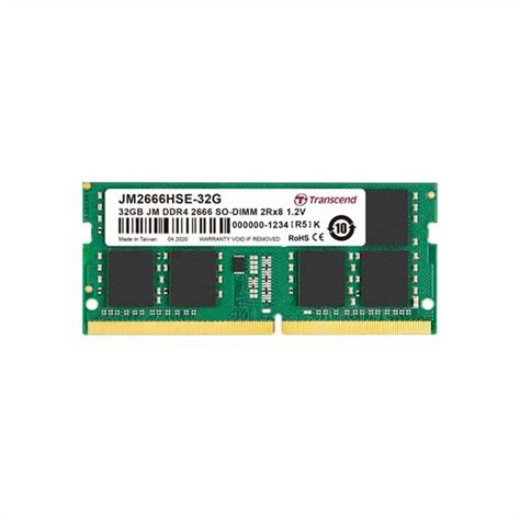 Ram Transcend Jetram Jm Hse G Gb So Dimm Ddr Toko