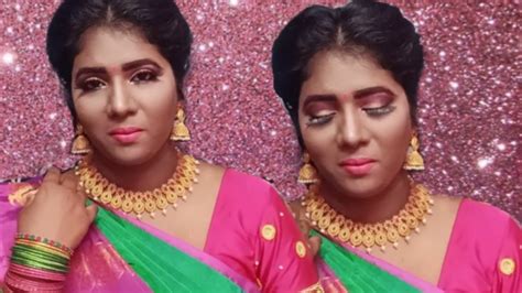 Traditional Indian Wedding Guest Makeup Tutorial For Dusky Skin In