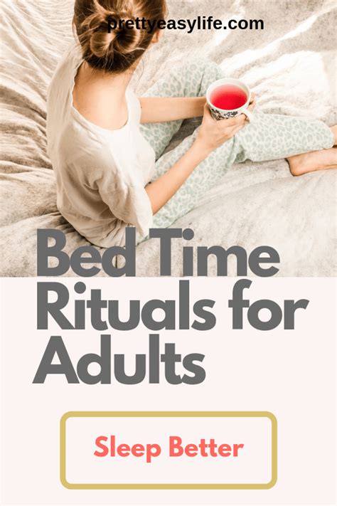 Bed Time Rituals For Adults That Will Help Your Sleep Better Artofit