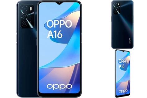 OPPO A16 3 32 GB 6 52 Crystal Black DS ITA Kaufland De