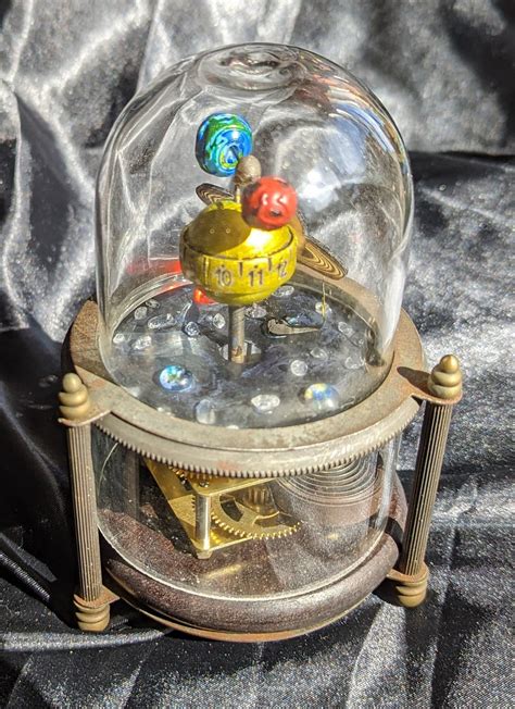 Mechanical Orrery Clock Solar System Model Planetarium - Etsy