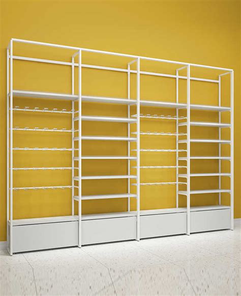 Creative Modern Retail Supermarket Shelves Wall Mounted Retail Shelving ...