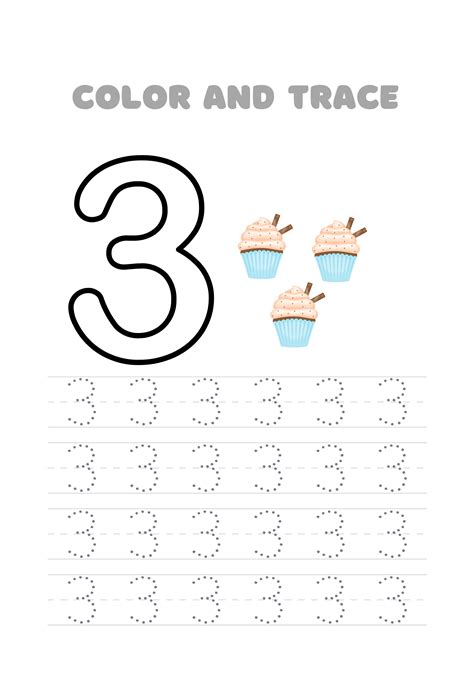 Get 65 Tracing Numbers Worksheets Ideas 6 Martin Lindelof