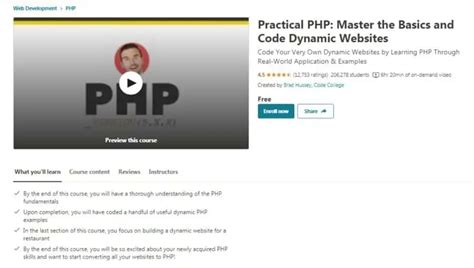 Mejores Cursos De Php Gratis Abril