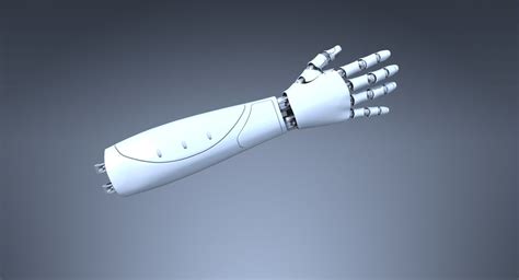 Robotic Hand D Model Turbosquid D Model Robot Hand Robot