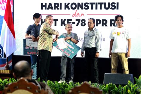 Hari Konstitusi Dan HUT Ke 78 MPR Dimeriahkan Beragam Lomba Pakuan Raya