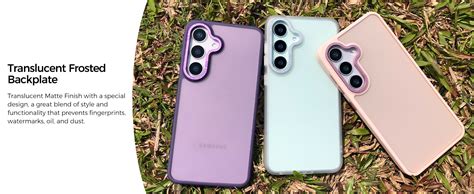 Amazon.com: Rayboen for Samsung Galaxy S25 Case, Skin Feel Translucent