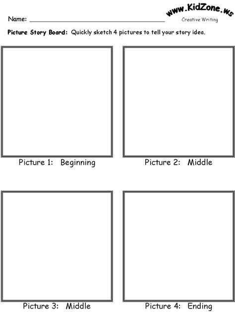 Storyboard Examples For Children