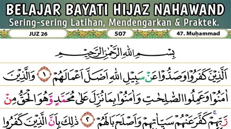 Belajar Bayati Hijaz Nahawand Q S Muhammad Youtube