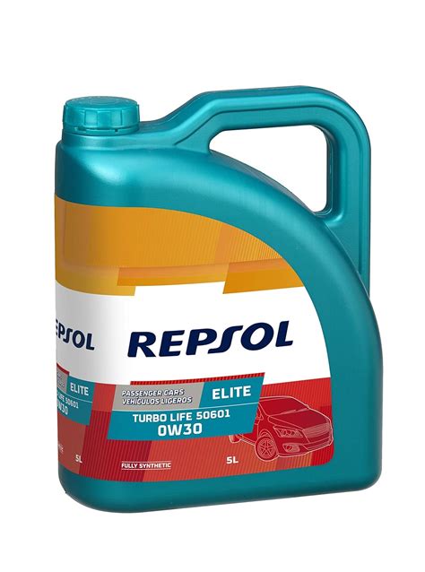 REPSOL ELITE TURBO LIFE 50601 0W 30 Car Engine Oil Amazon Co Uk Car