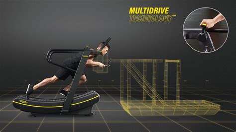 Technogym Skillmill HIIT Curved Treadmill Technogym United