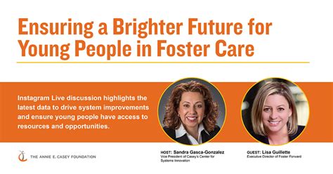 An Instagram Live Conversation How Foster Care Data Can Drive Solutions The Annie E Casey