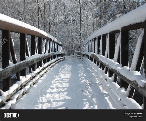 Snow Covered Bridge Image & Photo (Free Trial) | Bigstock