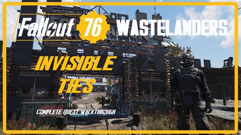 Fallout Wastelanders Invisible Ties Youtube