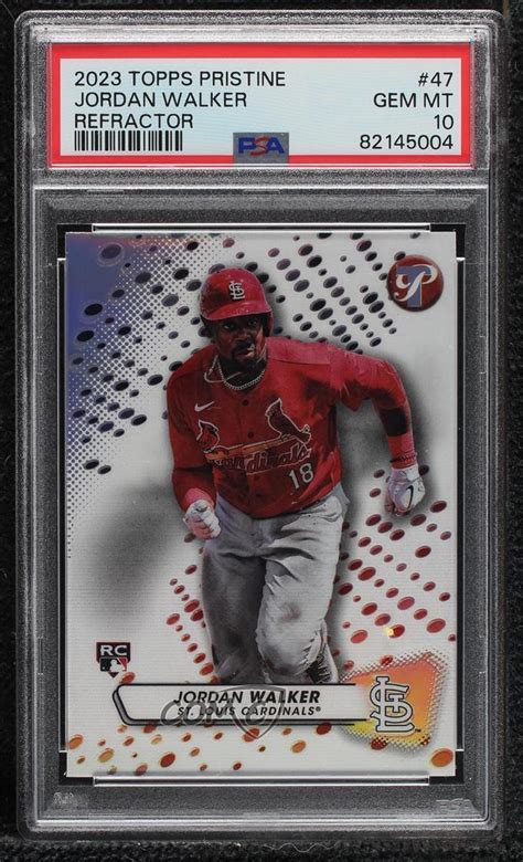 Topps Pristine Refractor Jordan Walker Rc For Sale Online