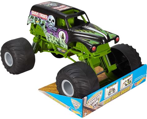 Customer Reviews Hot Wheels Monster Jam Giant Grave Digger Truck DNL Best Buy
