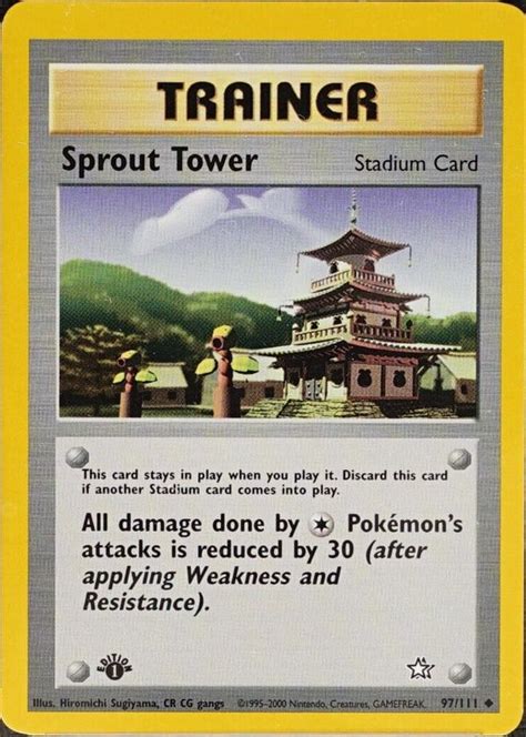 Sprout Tower Pokemon Card Price Guide Sports Card Investor