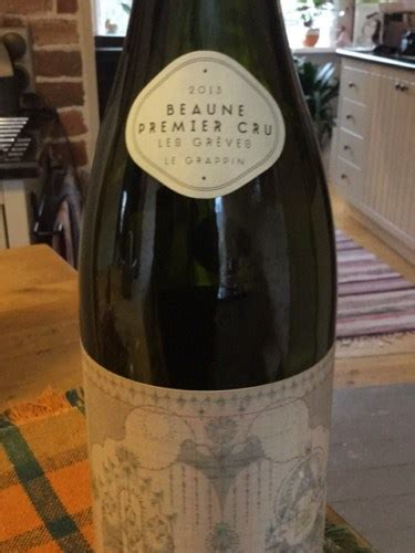 2013 Le Grappin Beaune Premier Cru Les Grèves Vivino US