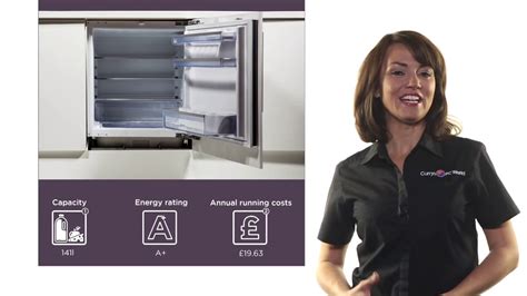 Neff K4316X7GB Integrated Undercounter Fridge Product Overview