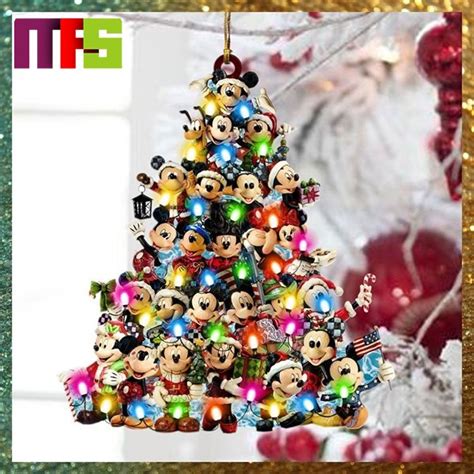 Mickey Mouse Disney 100 Christmas Tree Decorations Unique Custom Shape ...