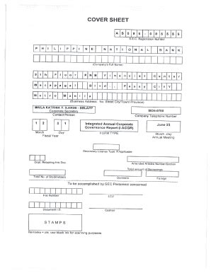 Fillable Online Sec Formi Acgr Integrated Annual Corporate Governance