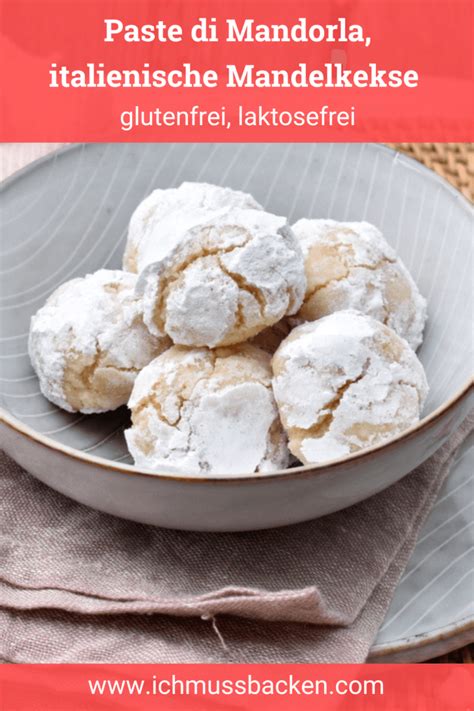 Paste Di Mandorla Italienische Mandelkekse Glutenfrei Laktosefrei