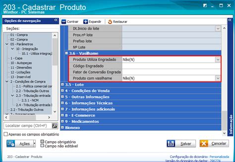 WINT Como Realizar Os Cadastros De Vasilhame E Engradados Central