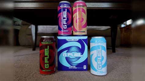 Trying Gfuel Cans Taste Test And Review Youtube