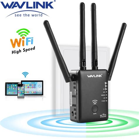 Wavlink AC1200 WIFI Repeater Router Access Point Wireless Wi Fi Range