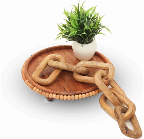 Amazon Wood Chain Link Decor Wooden Chain Link For Coffee Table