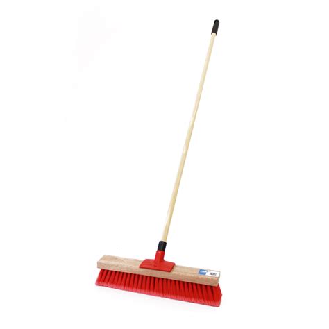 Synthetic Fill Platform Broom 450mm Complete An123c Brownbrush