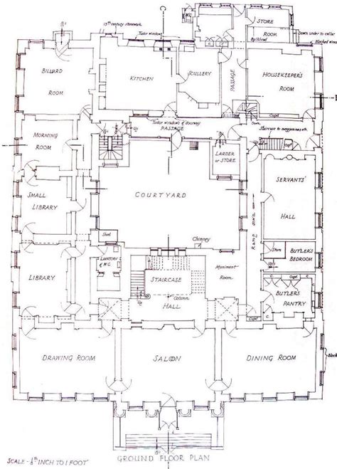 the floor plan for an old house