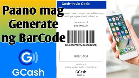 Gcash In Paano Mag Generate Ng Barcode Sa Gcash How To Generate Your