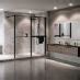 Shower Spaces Kuadra Hwz Frame Novellini