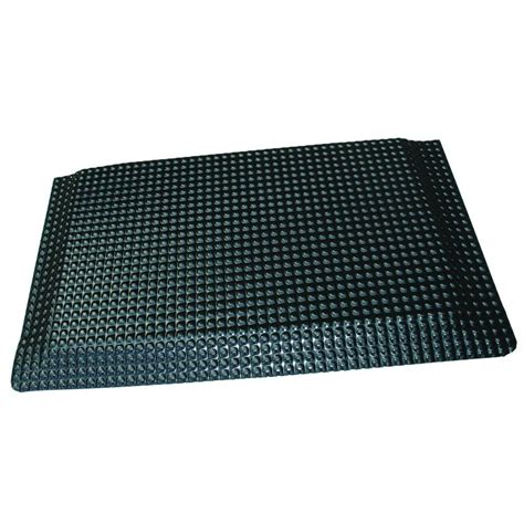 Rhino Anti Fatigue Mats Reflex Glossy Black Domed Surface 24 In X 36