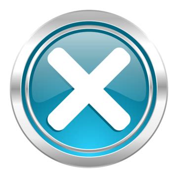 Cancel Iconx Sign Silver, Www, Close, Deny PNG Transparent Image and ...