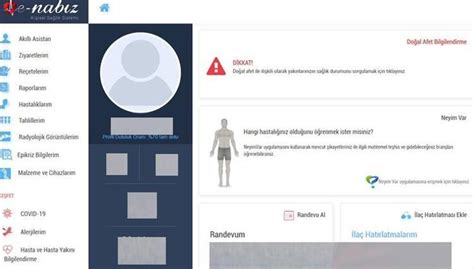 Depremzede sorgulaması e nabız üzerinden nasıl yapılır e nabız