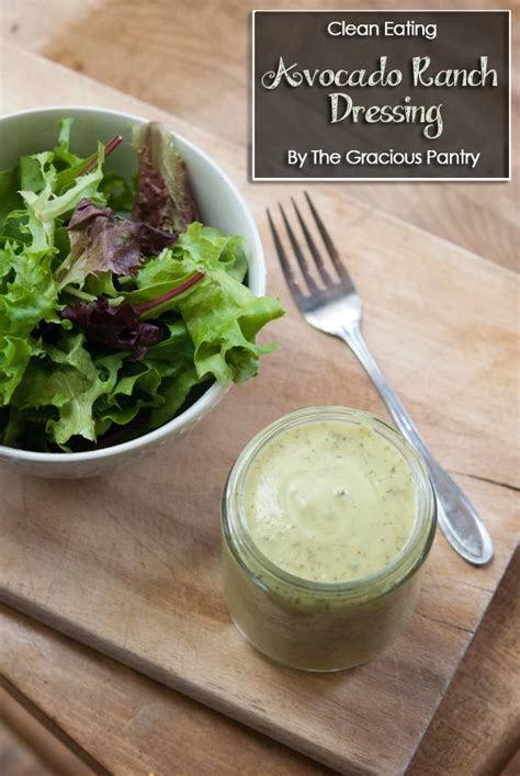 Dairy Free Avocado Ranch Dressing Recipe Lavonda Longo