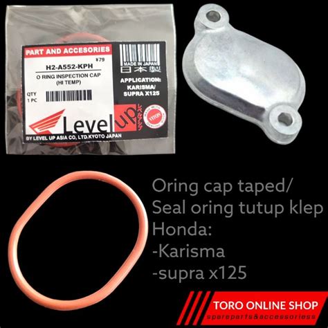 Jual Biji Seal Oring Tutup Klep Karisma Supra X Level Up Bahan