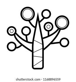 Growing Tree Tree Growth Stages Stock Vector (Royalty Free) 1168896559 ...