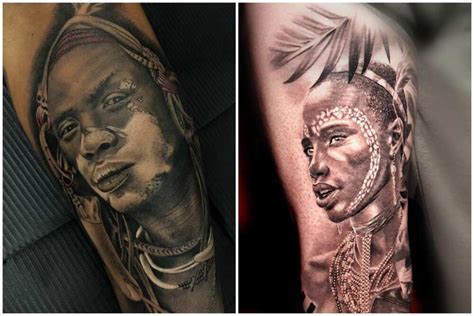 African tribal tattoos: 35 meaningful designs for men and women - Legit.ng