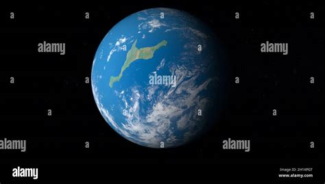 Ancient earth planet with Ur supercontinent Stock Photo - Alamy