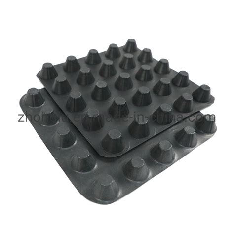 Hdpe Drainage Board Sheet Compound Dimple Waterproof Hdpe Drain Board