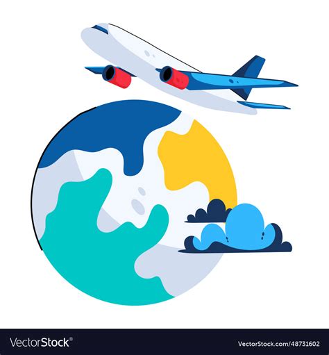 International travel Royalty Free Vector Image