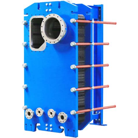 Semi Welded Plate Heat Exchanger For Cold Storage Refrigeration And