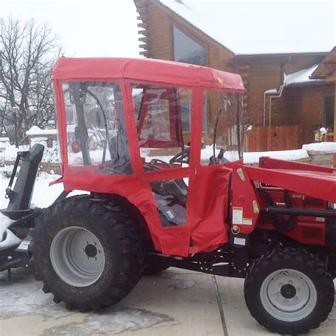 Tractor Cab Enclosure For Mahindra 3510 And 4110 Existing N2 Fiberglass