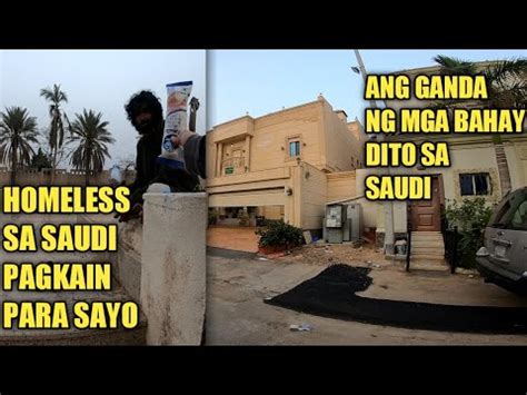 Ganito Ang Mga Bahay Sa Saudi At Binigyan Ko Ng Pagkain Si Tropa Buhay